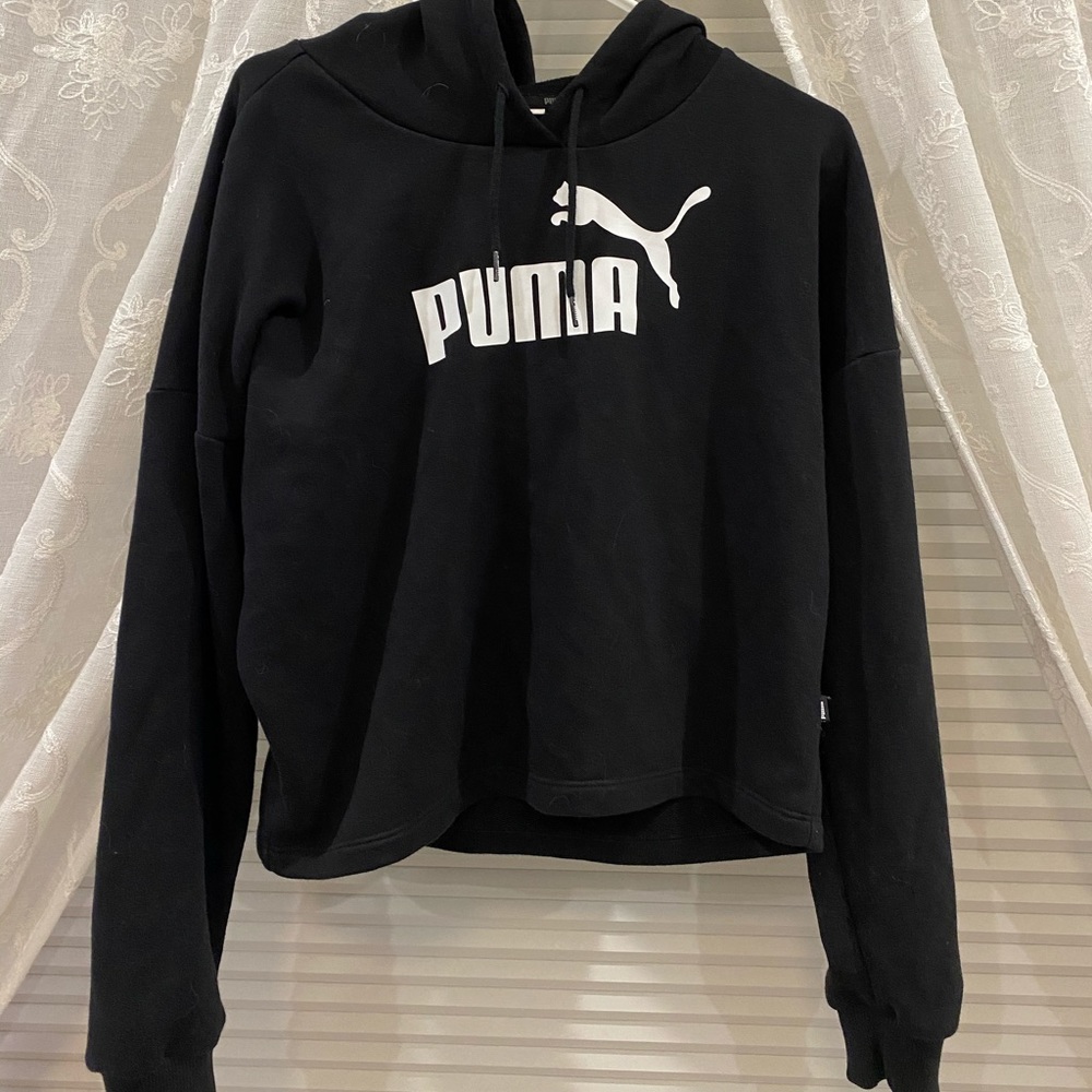 PUMA cropped hoodie
